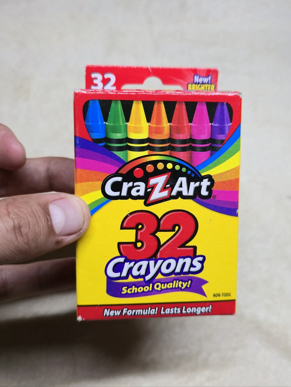 Cra-Z-Art School Quality Multicolor Crayons, 24 Count, Back to School Supplies